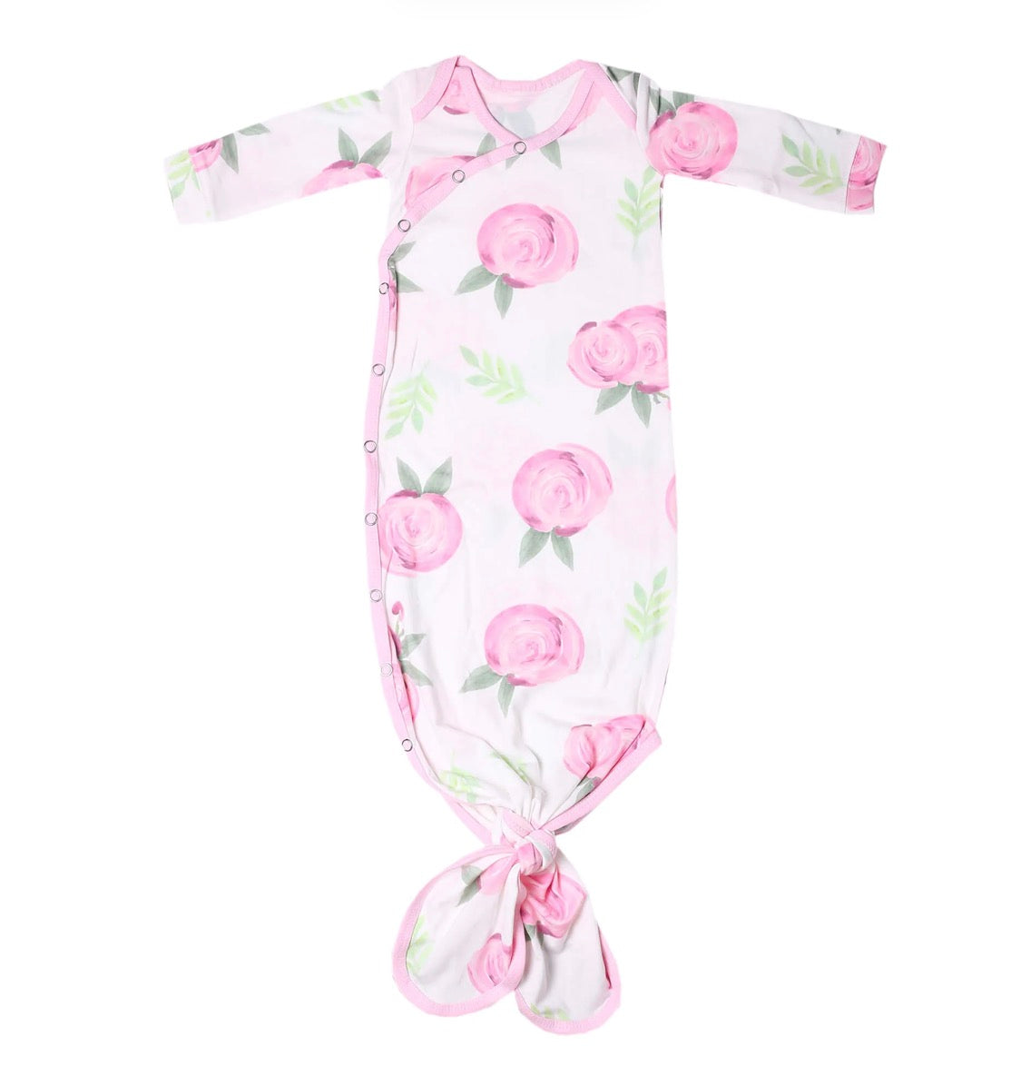 Copper Pearl | Newborn Knotted Gown - Grace