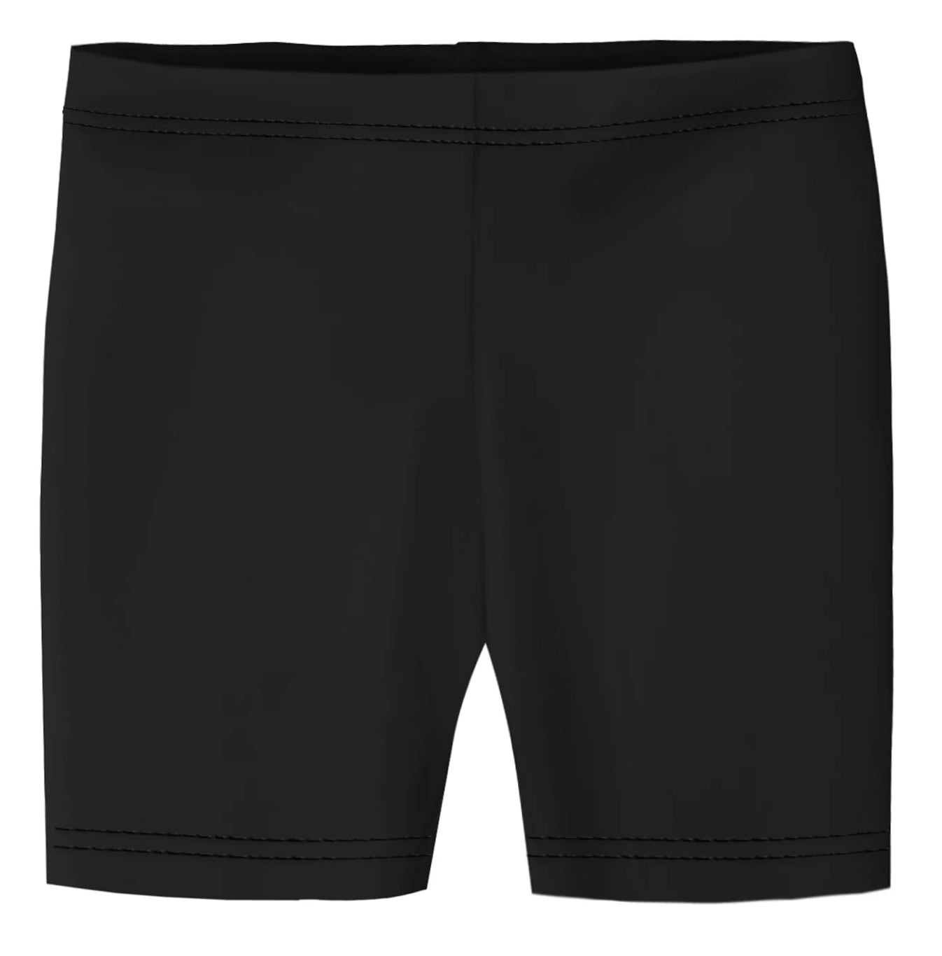 Cr kids Girls Soft 100% Cotton Bike Shorts-black