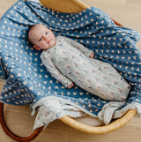 Copper Pearl | Newborn Knotted Gown - Mickey Mouse and Friends