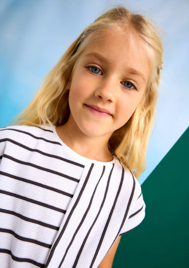 MAYORAL | Girl Striped T-Shirt And Pants Set
