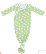 Bogey - Newborn Knotted Gown 0-4M