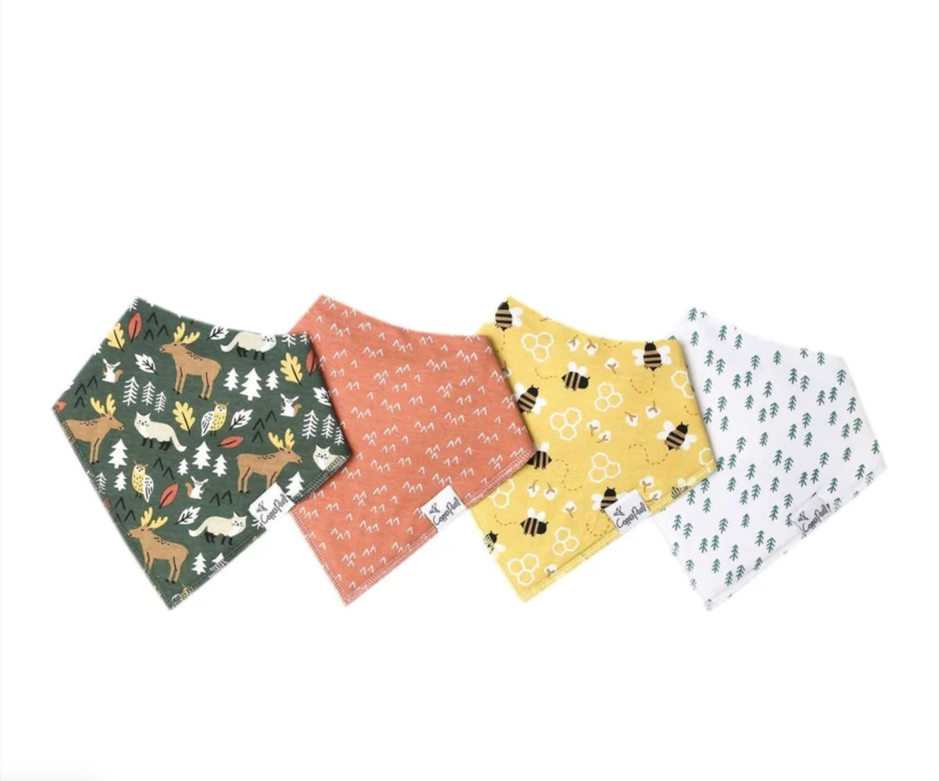 Copper Pearl | Baby Bandana Bibs - Atwood