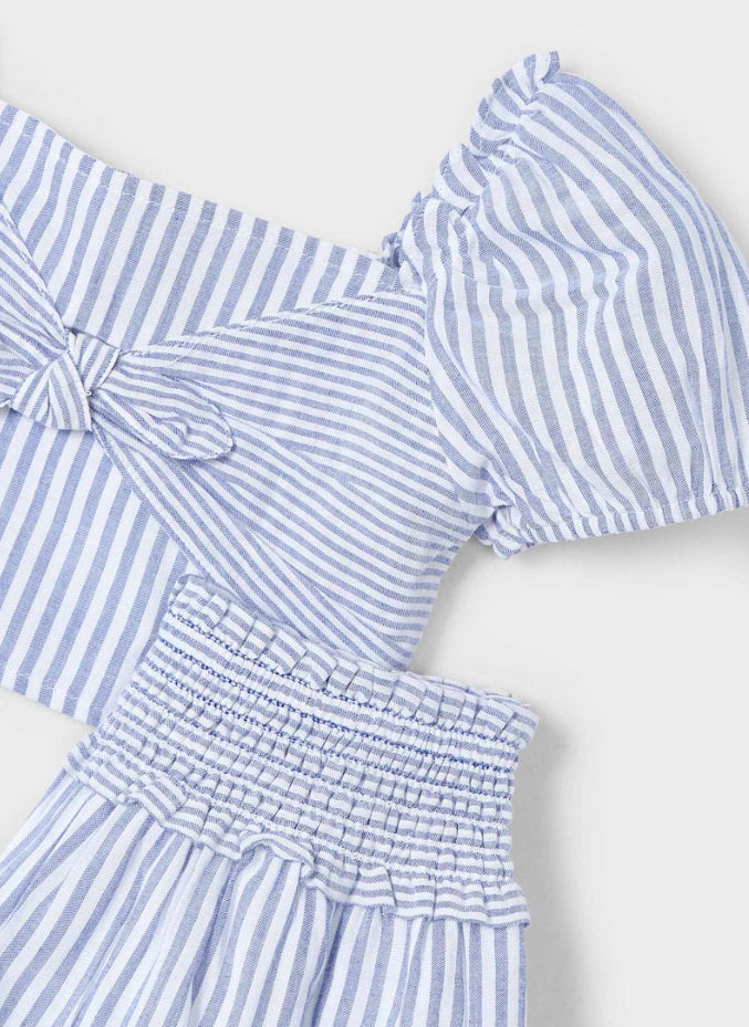 MAYORAL | Girl Striped Skirt And Top Set