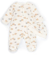 LITTLE ME | Hedgehog Footie W/ Hat- Preemie