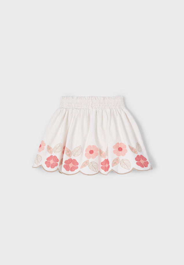 MAYORAL | Girl Embroidered Skirt
