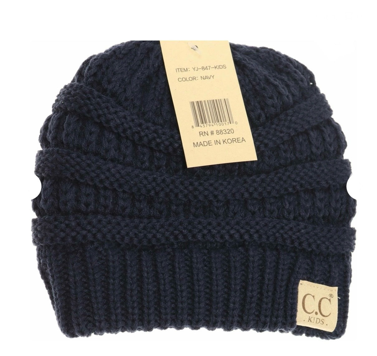 CC Beanie- Kids Solid Beanie