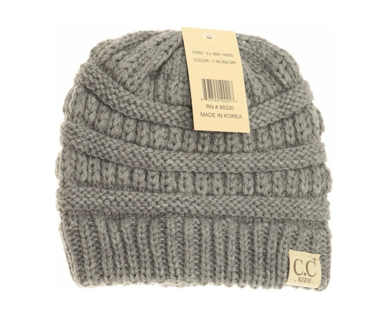 CC Beanie- Kids Solid Beanie
