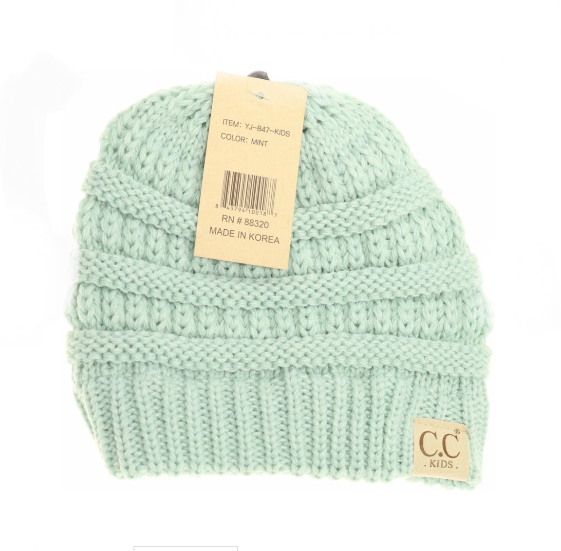 CC Beanie- Kids Solid Beanie