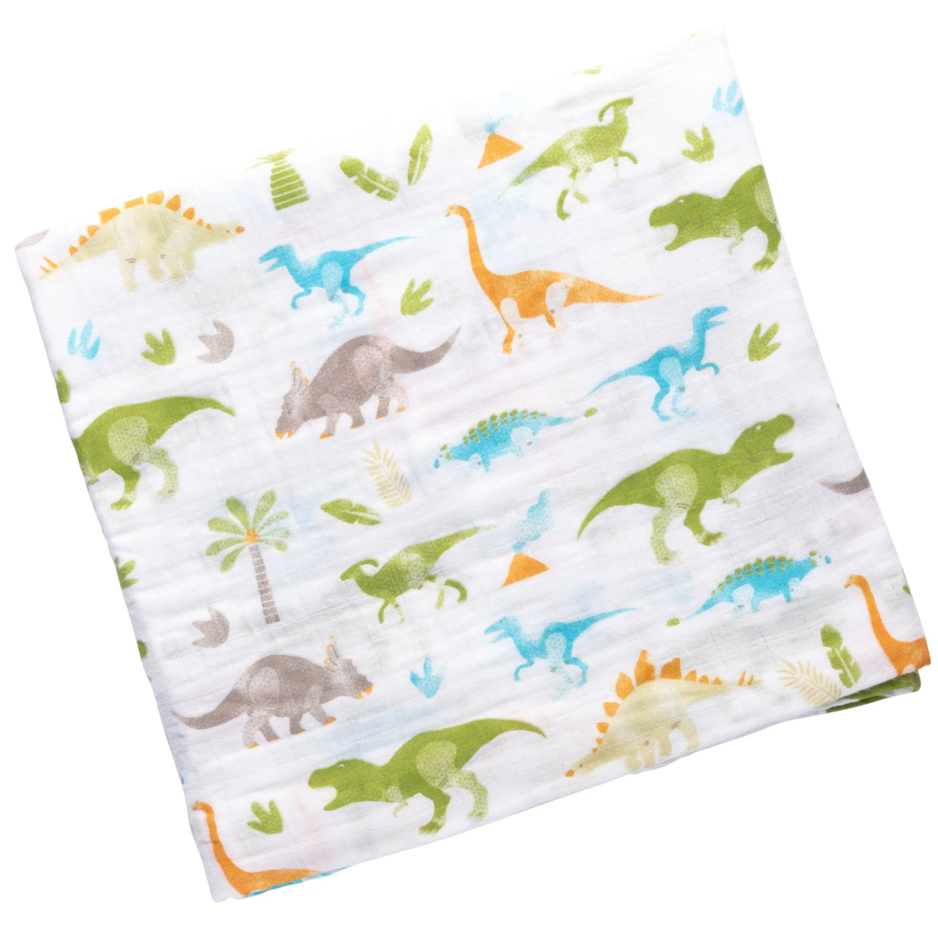 Dino Muslin Blanket