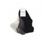 3Pk Midnight Lace Midi Sock