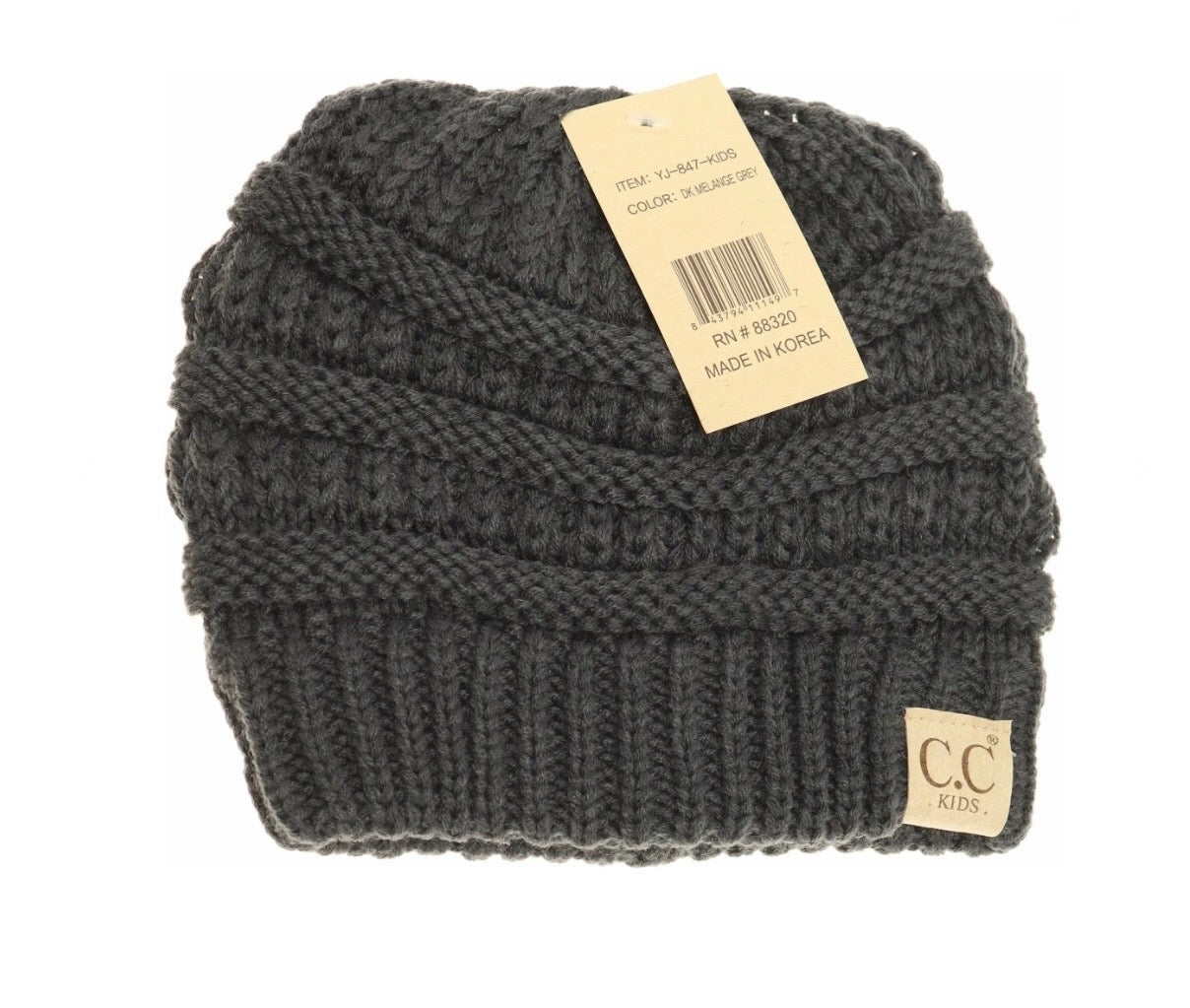 CC Beanie- Kids Solid Beanie