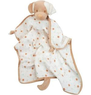 Auggie Tan Puppy Blanki Lovey