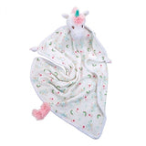 Emilie unicorn blanket lovey