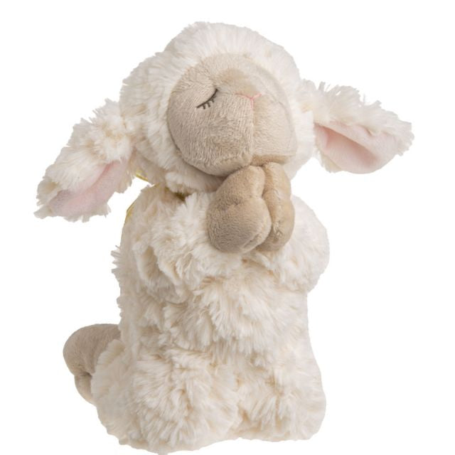 8" New Praying Lamb W/Ic