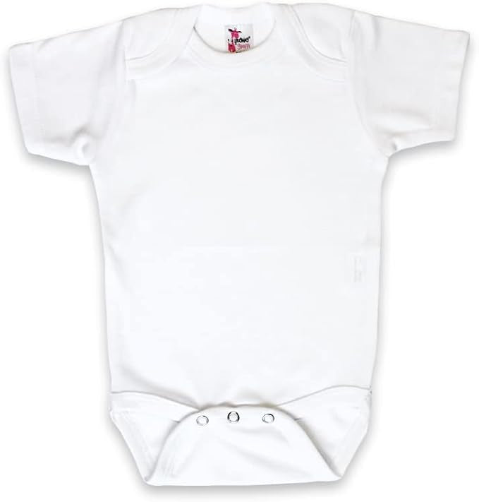 Laughing giraffe white onesie