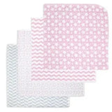 NECESSITIES | 4 Pack Receiving Blanket Stars & Stripes