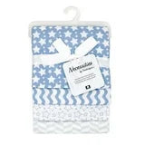 NECESSITIES BY TENDER TYME | 4 Pack Receiving Blanket Stars & Stripes