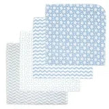 NECESSITIES BY TENDER TYME | 4 Pack Receiving Blanket Stars & Stripes