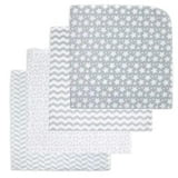 NECESSITIES BY TENDER TYME | 4 Pack Receiving Blanket Stars & Stripes