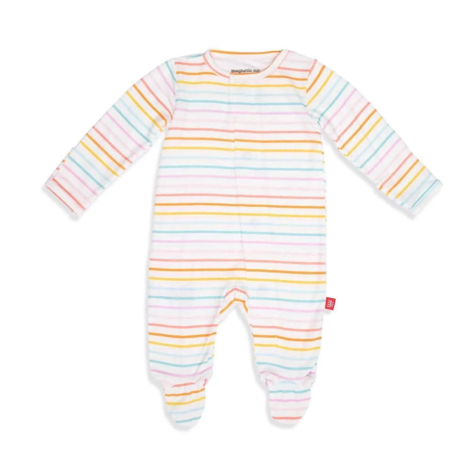 Magnetic Me- Candy Stripe Magnetic Footie