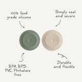 MUSHIE | Silicone Drain Stopper 2-Pack