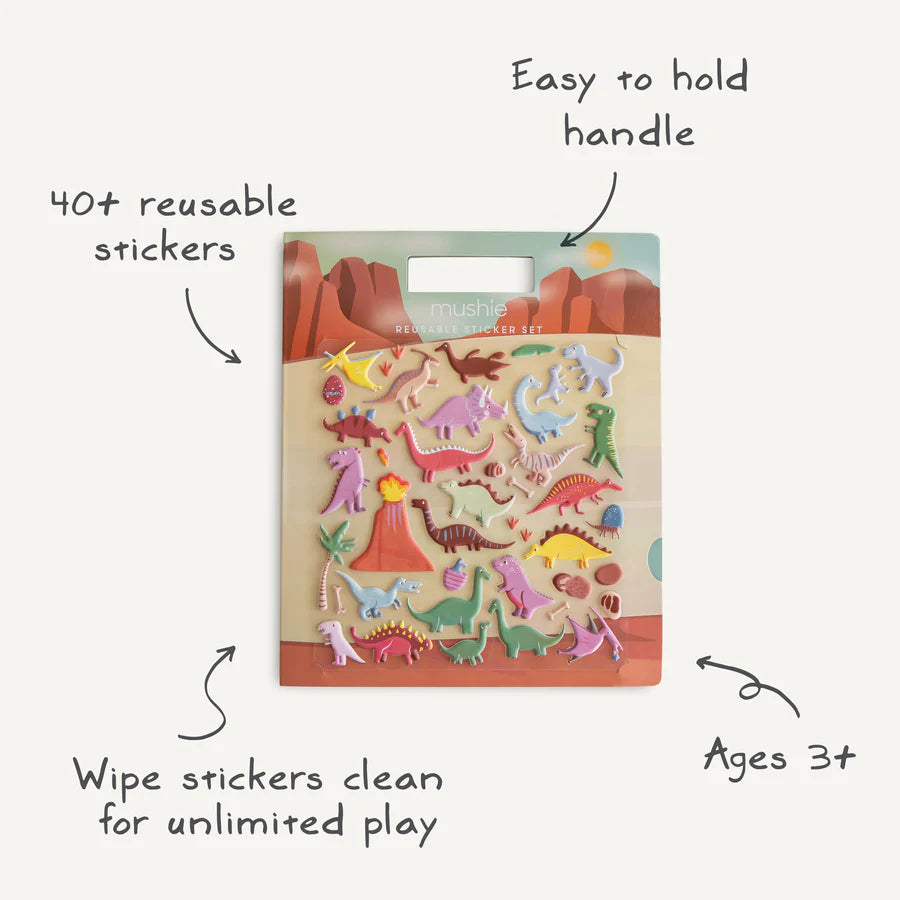 MUSHIE | Reusable Sticker Set