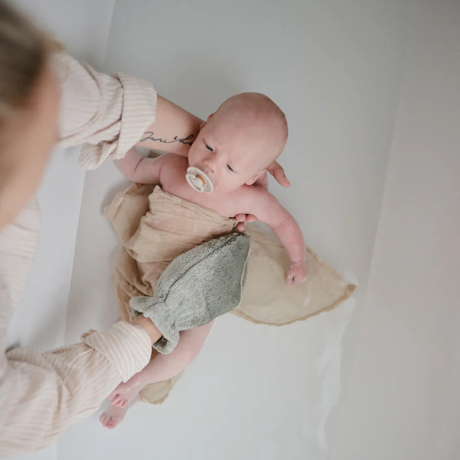 MUSHIE | Organic Cotton Bath Mitt 2-Pack