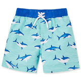 LITTLE ME | Shark Swim Trunks