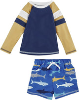 MUD PIE | Shark Rashguard Set