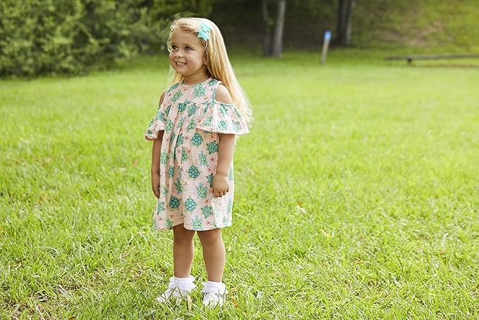 Turtle Pompom Dress 3T