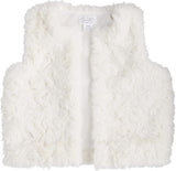 Mud pie | Ivory Fur Vest M (2T-3T)