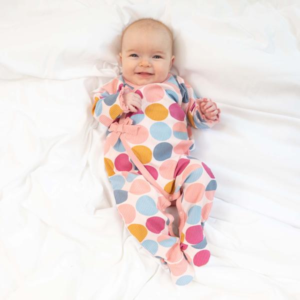Mud Pie | POLKA DOT BABY SLEEPER
