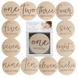 Wooden Milestone Photo Cards