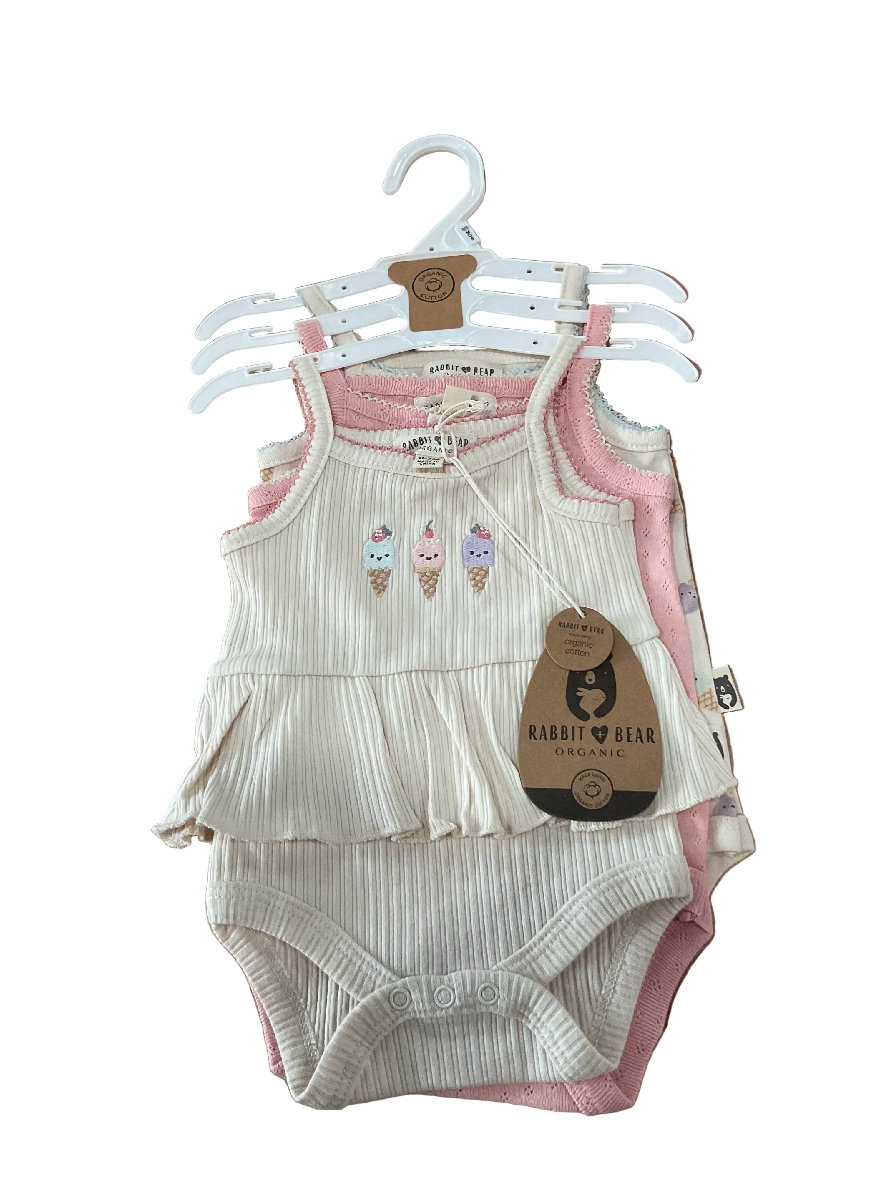 Rabbit + Bear Ice Cream 3PC Set