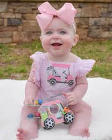 Mudpie- Pink Golf Abacus Toy