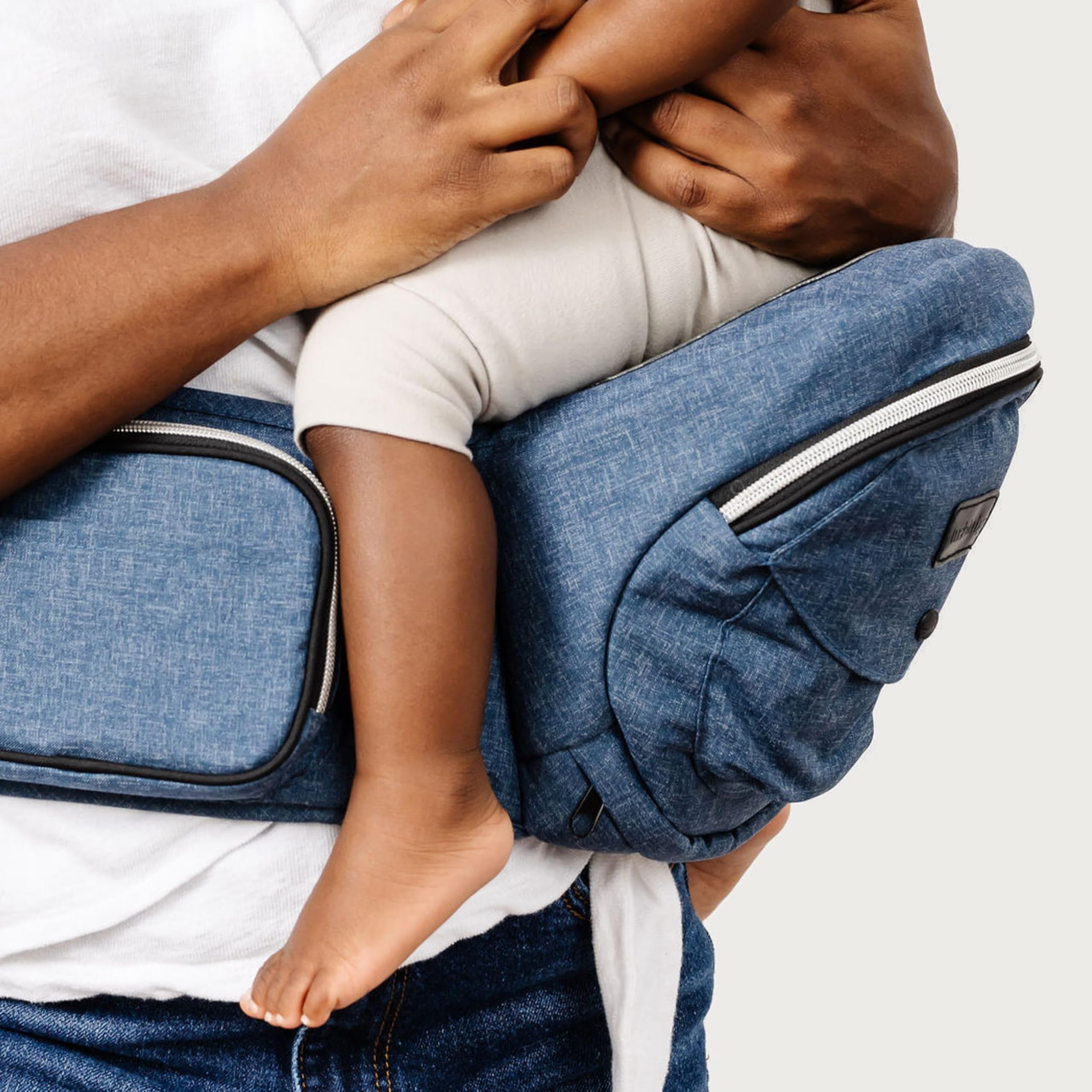 Tush Baby | Chambray Hip Carrier