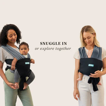 Moby | Black/Charcoal Easy - Wrap Baby Carrier