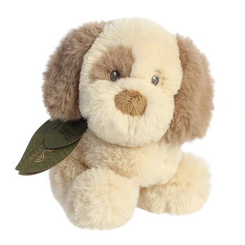 Ebba-Small Toddy the Baby Safe Dog Eco-Friendly Stuffed Rattle