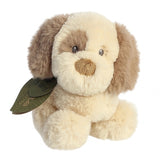 Ebba-Small Toddy the Baby Safe Dog Eco-Friendly Stuffed Rattle