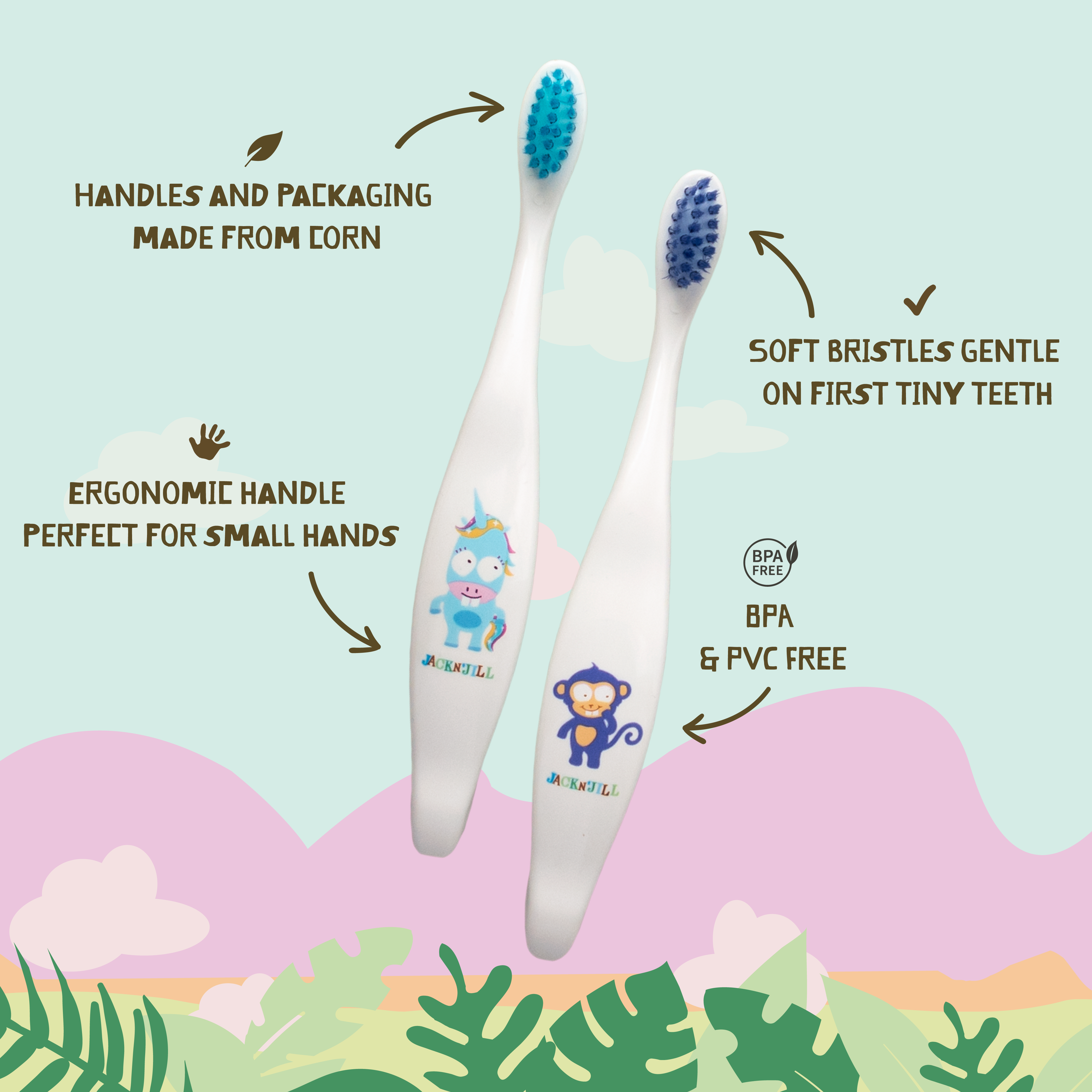 Jack N’ Jill- Bio Toothbrush