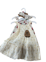 Rabbit + Bear Lemon & Strawberry Dresses w/ Matching Headband