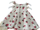 Rabbit + Bear Lemon & Strawberry Dresses w/ Matching Headband