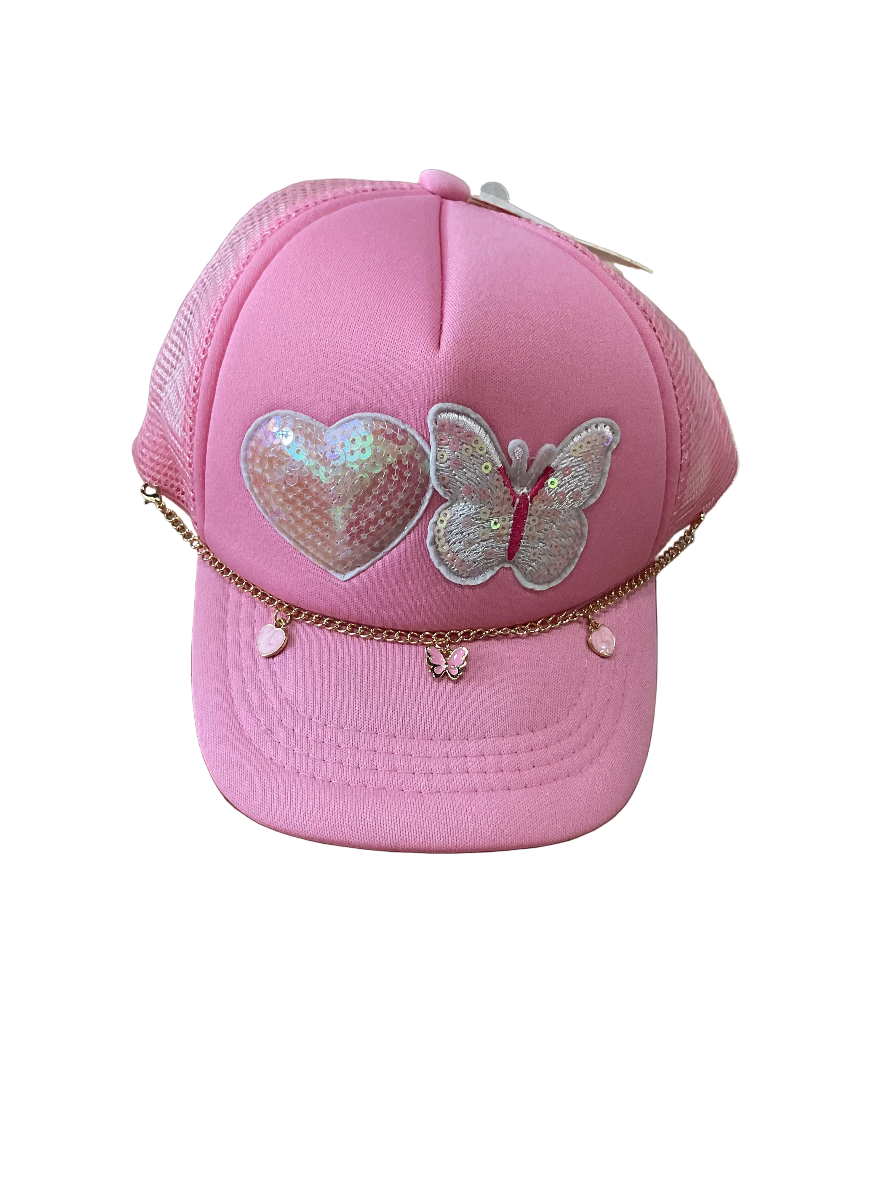 Pink Hats w/ designs