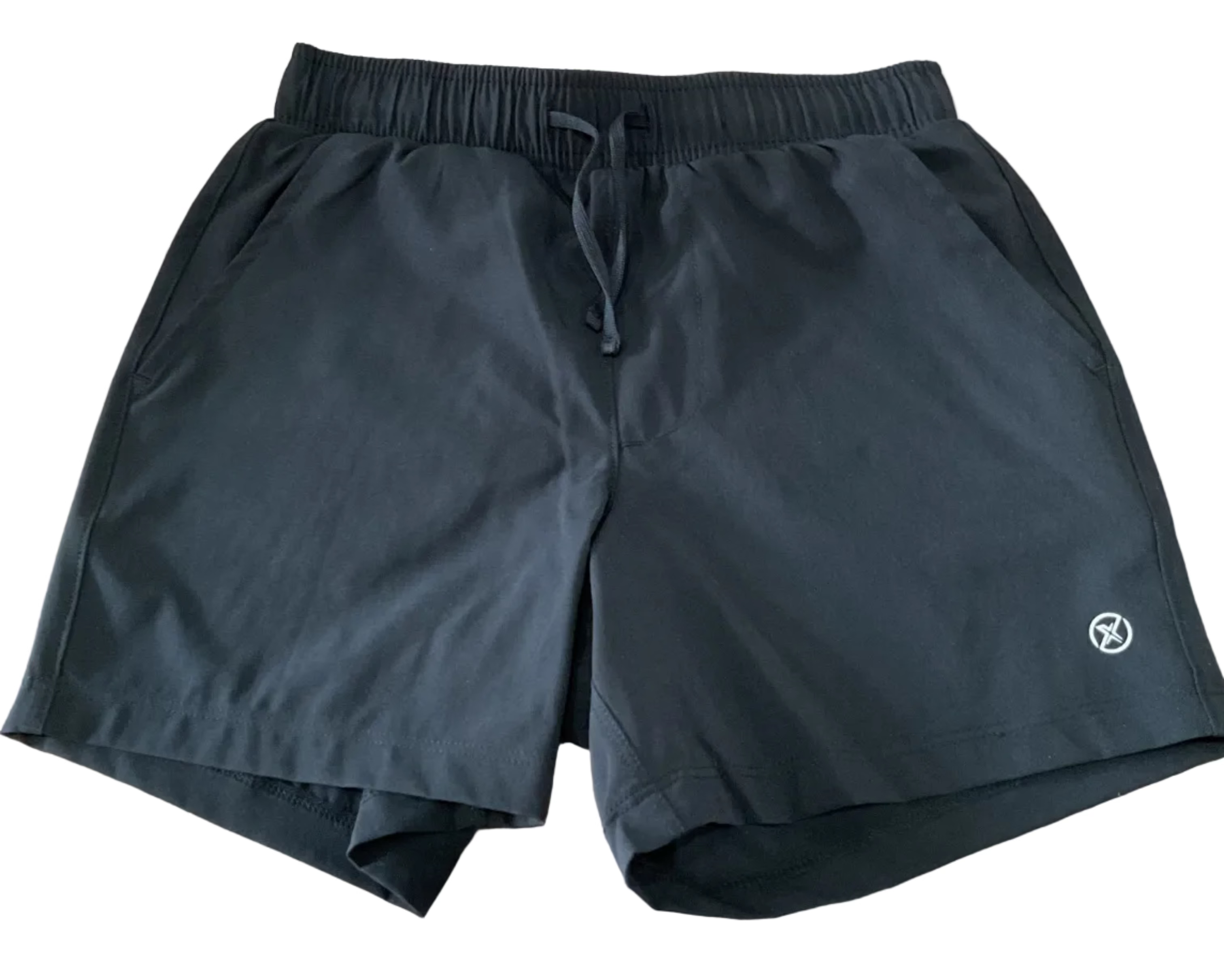 90 Degree - Boys Black Shorts