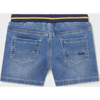 Mayoral-Soft Denim Shorts