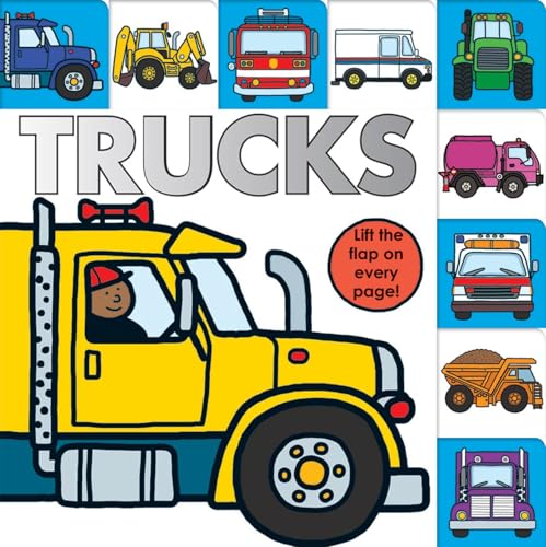 Trucks | A Board Book With Flaps