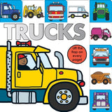 Trucks | A Board Book With Flaps