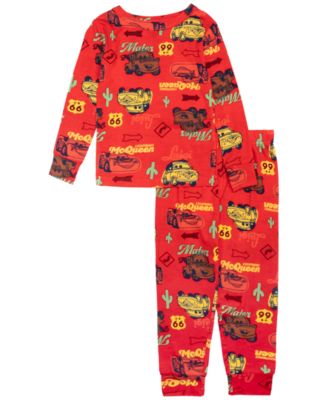 Disney Pixar | 2Pc Cars Toddler Long Sleeve Pajamas Set