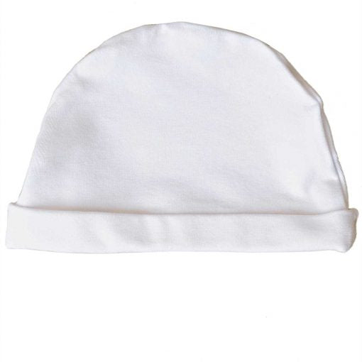 Girls 3Pc Bamboo Layette Set in White - 3/6M