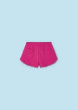 MAYORAL Girl's Chenille Shorts | Fuchsia